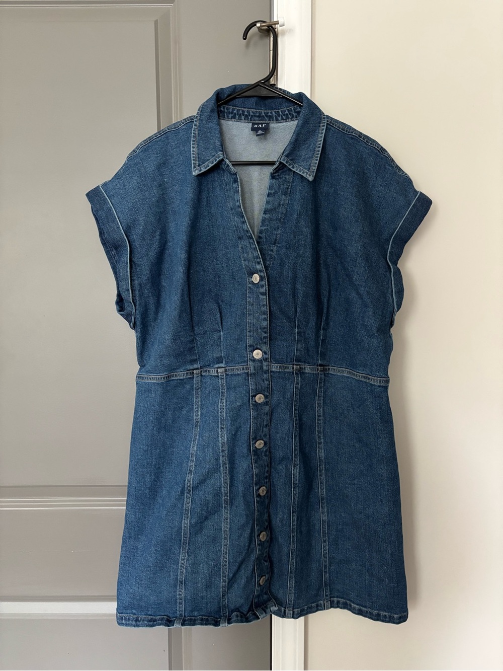 NWOT Gap Denim Dress XL Tall - Picture 2 of 7